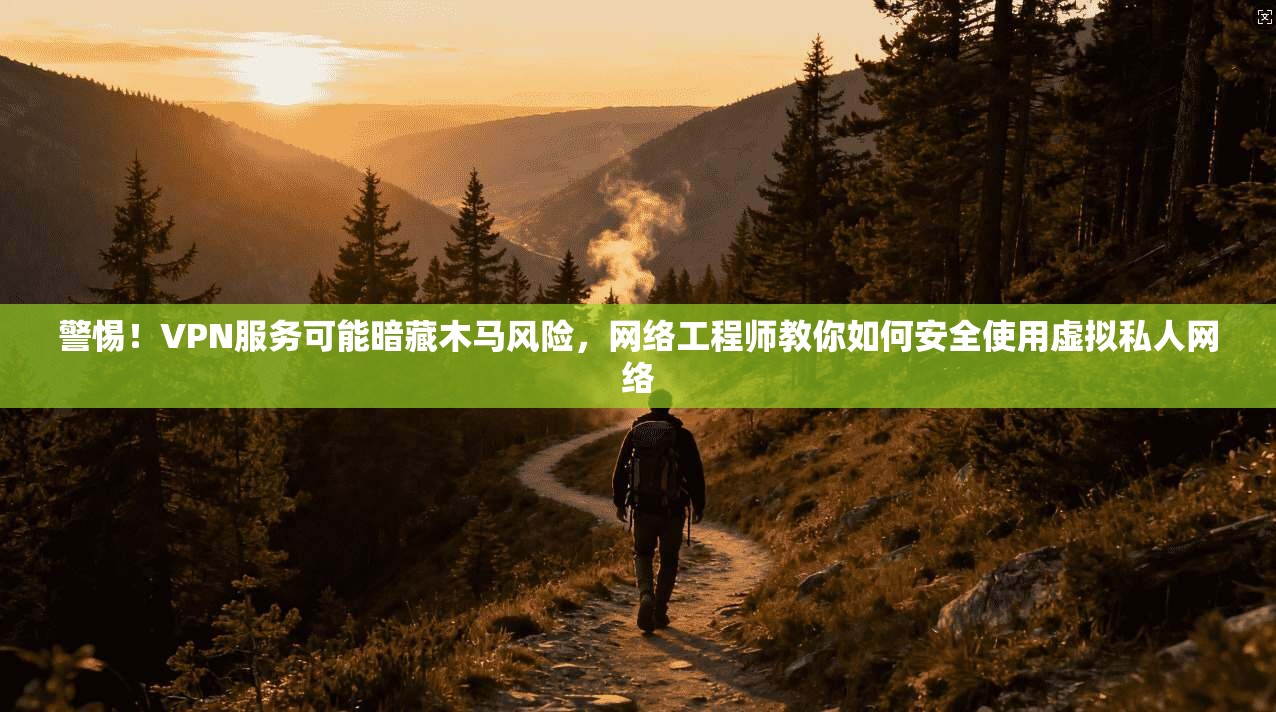 警惕!VPN服务可能暗藏木马风险,网络工程师教你如何安全使用虚拟私人网络