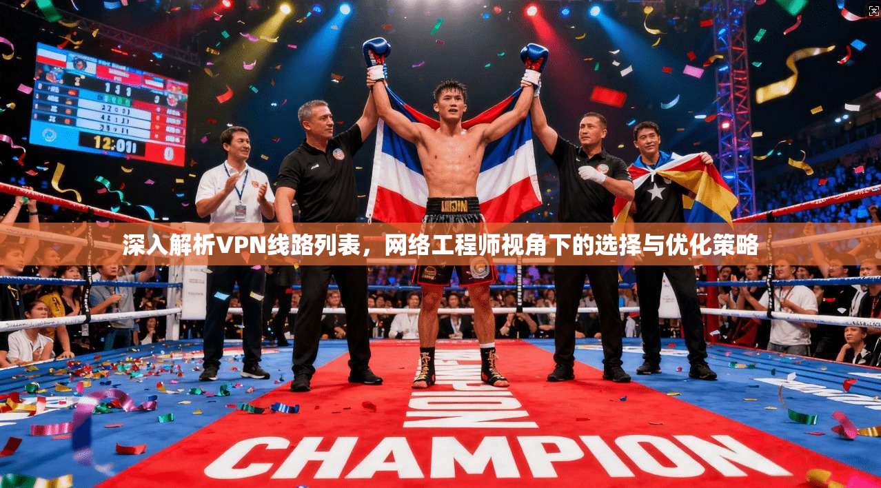 深入解析VPN线路列表，网络工程师视角下的选择与优化策略