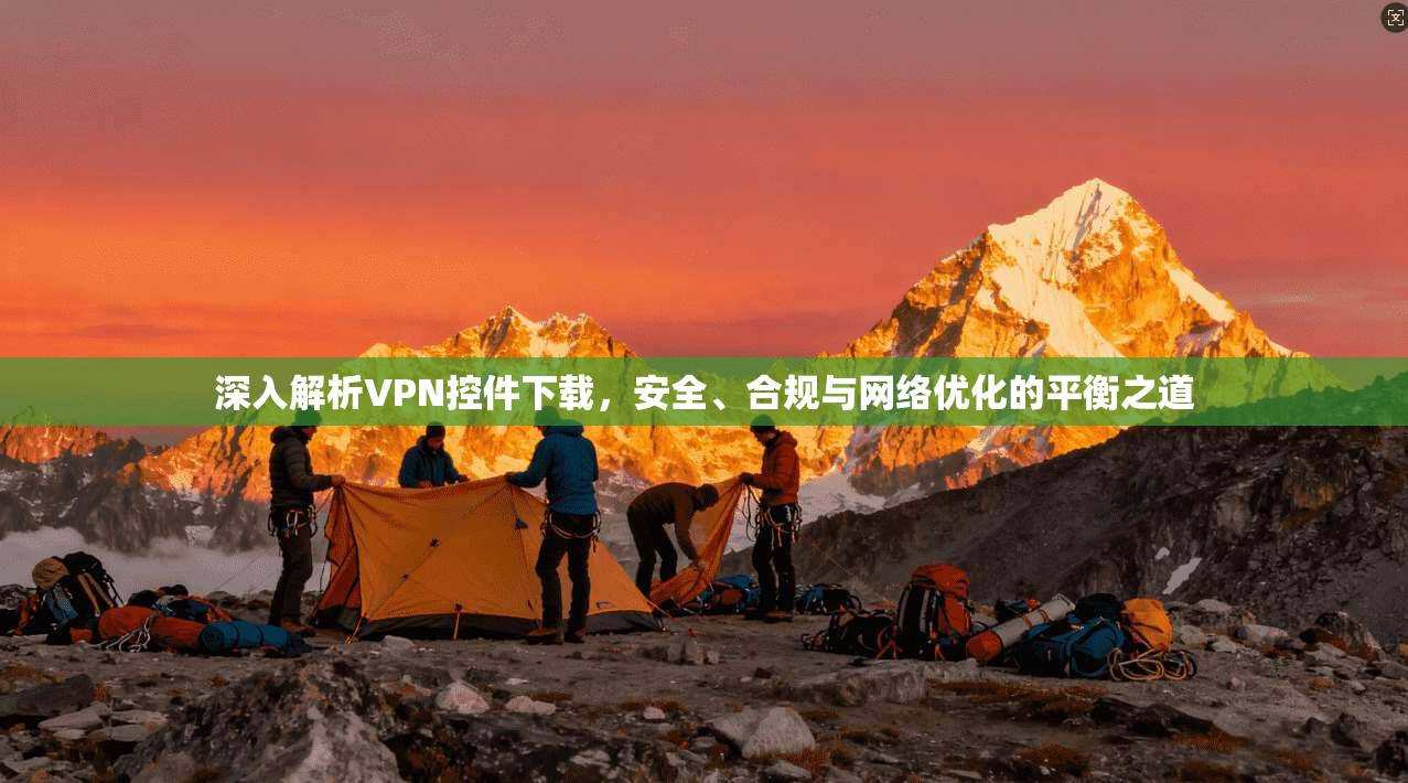 深入解析VPN控件下载，安全、合规与网络优化的平衡之道