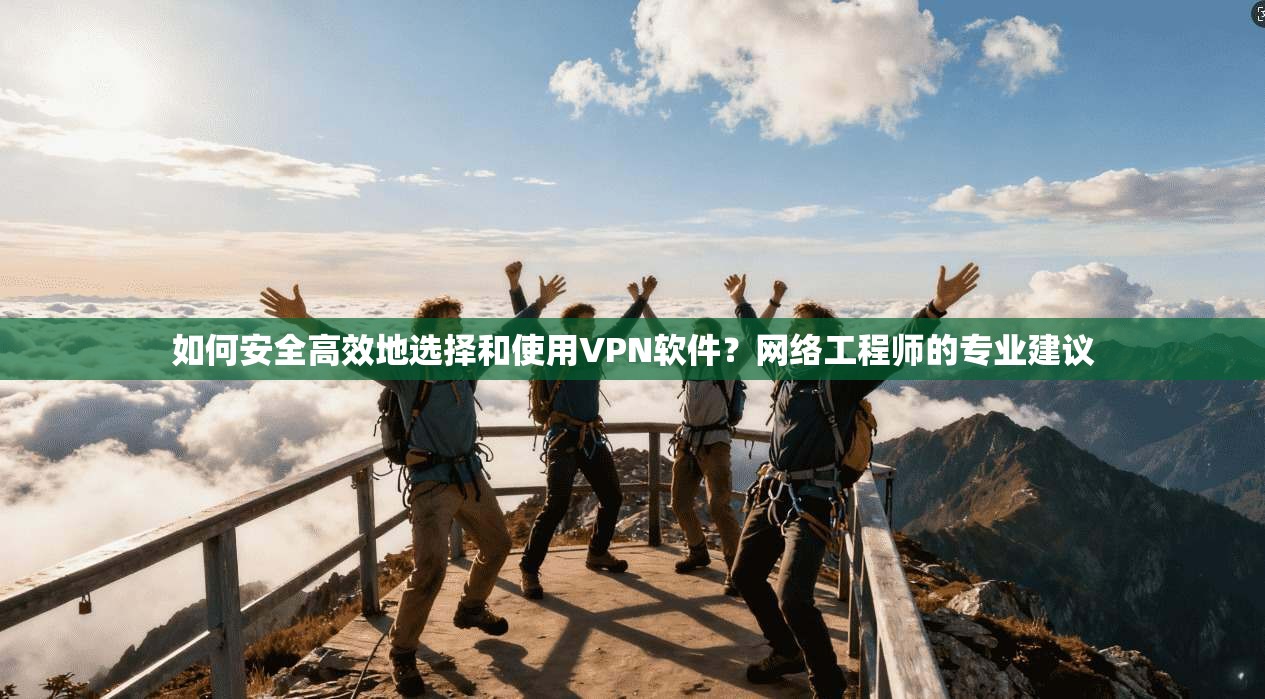 如何安全高效地选择和使用VPN软件？网络工程师的专业建议