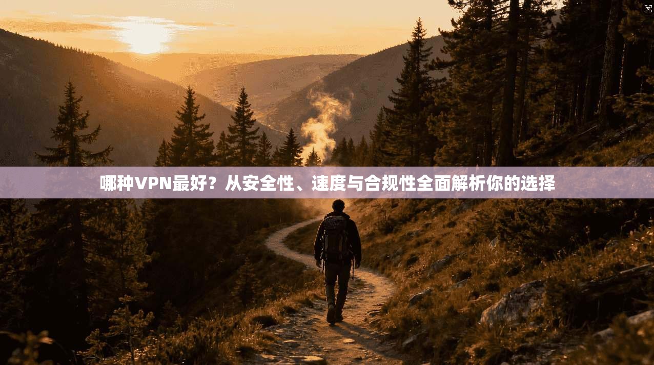 哪种VPN最好?从安全性、速度与合规性全面解析你的选择