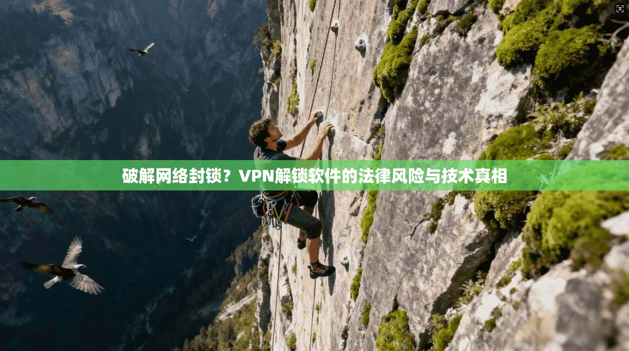 破解网络封锁？VPN解锁软件的法律风险与技术真相