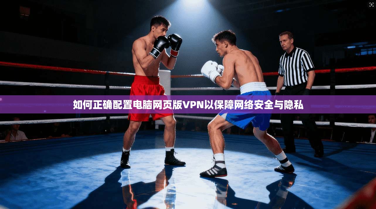 如何正确配置电脑网页版VPN以保障网络安全与隐私