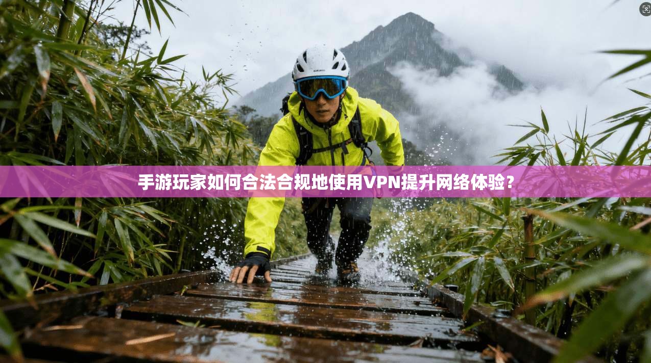 手游玩家如何合法合规地使用VPN提升网络体验?