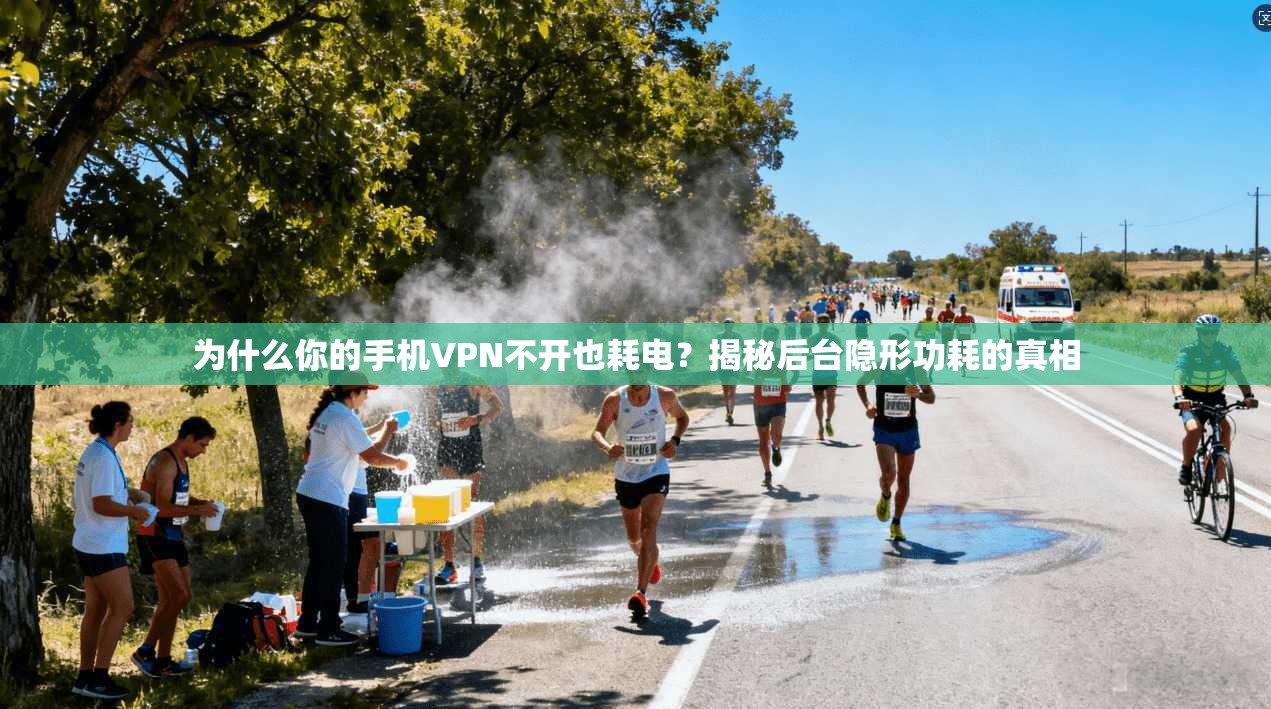 为什么你的手机VPN不开也耗电?揭秘后台隐形功耗的真相