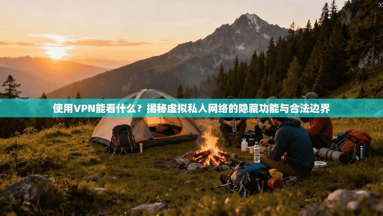 使用VPN能看什么？揭秘虚拟私人网络的隐藏功能与合法边界