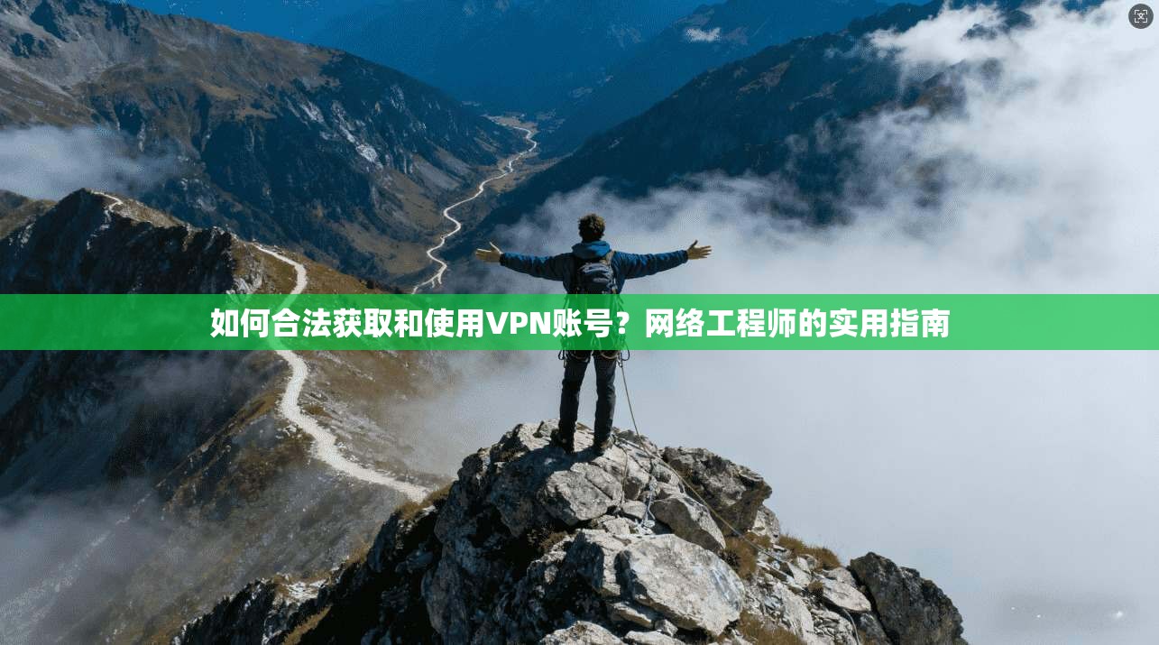 如何合法获取和使用VPN账号？网络工程师的实用指南