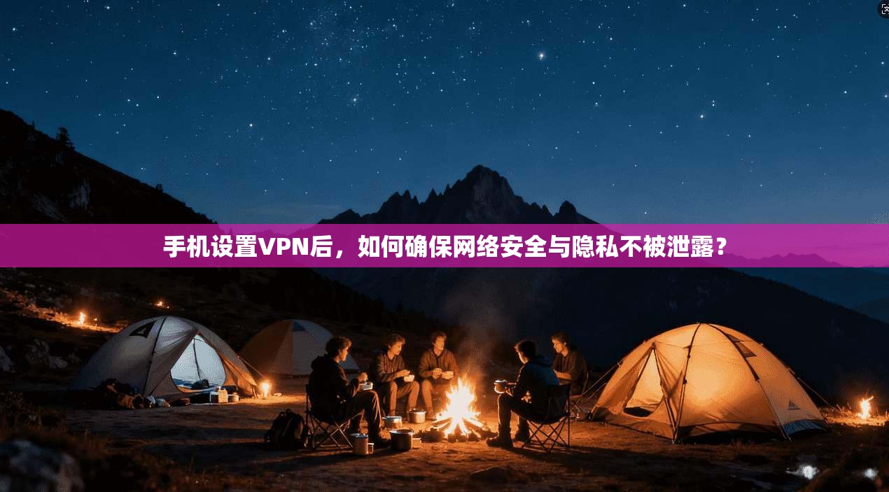 手机设置VPN后，如何确保网络安全与隐私不被泄露？