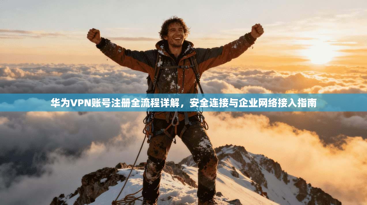 华为VPN账号注册全流程详解，安全连接与企业网络接入指南
