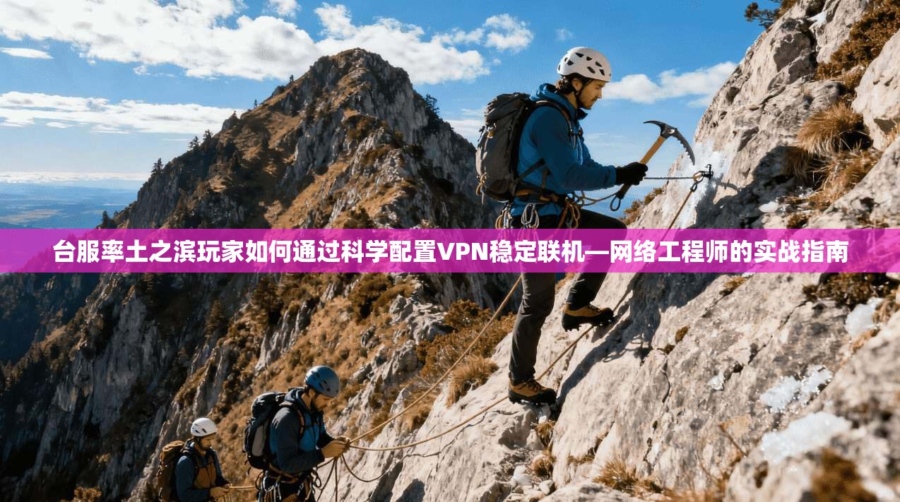 台服率土之滨玩家如何通过科学配置VPN稳定联机—网络工程师的实战指南