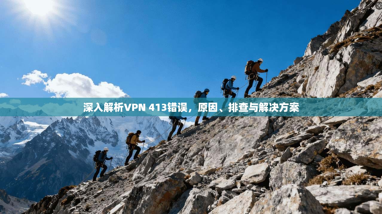 深入解析VPN 413错误，原因、排查与解决方案