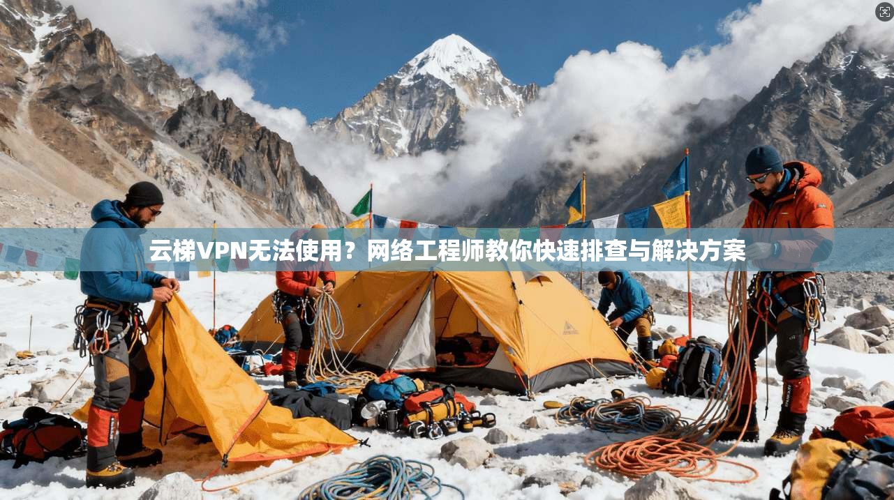 云梯VPN无法使用？网络工程师教你快速排查与解决方案