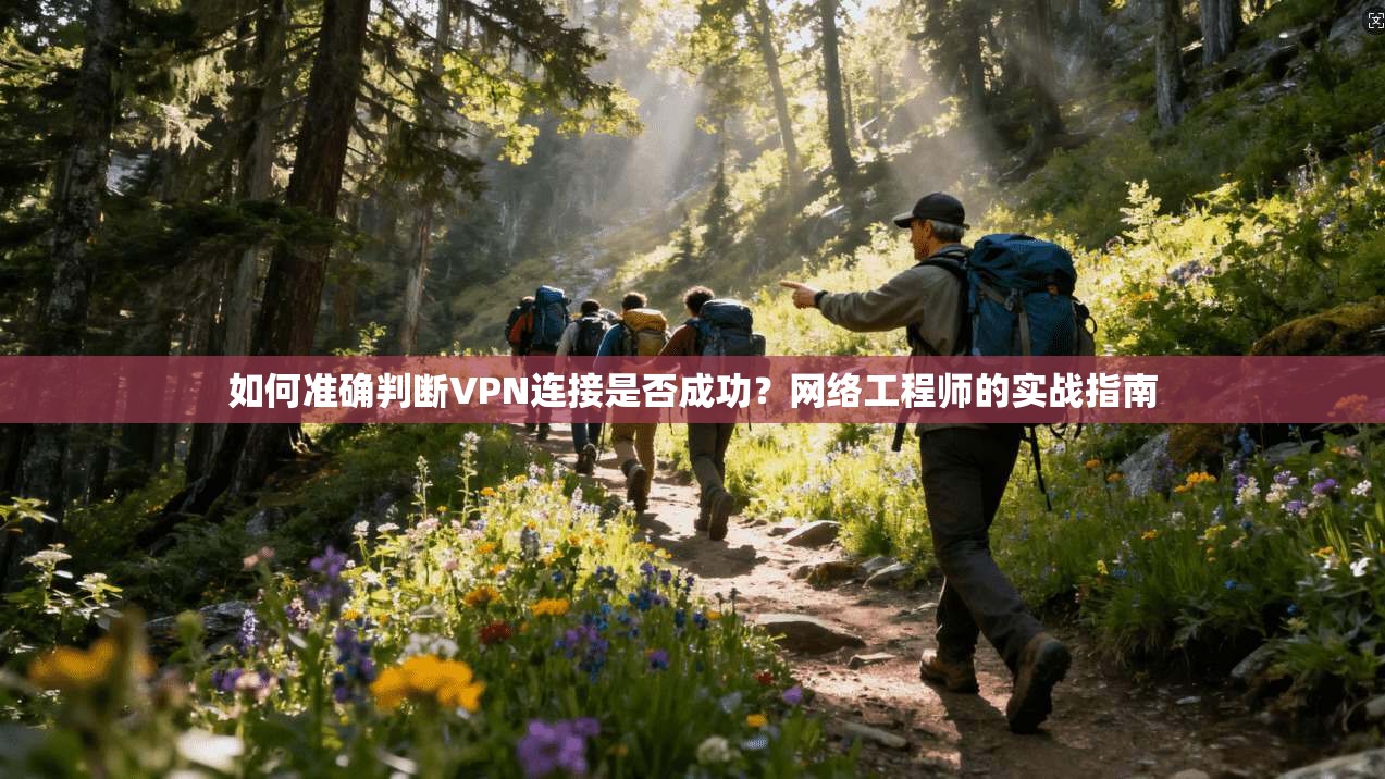 如何准确判断VPN连接是否成功？网络工程师的实战指南