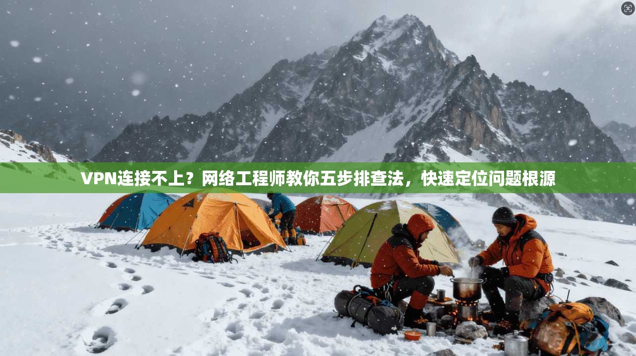 VPN连接不上？网络工程师教你五步排查法，快速定位问题根源