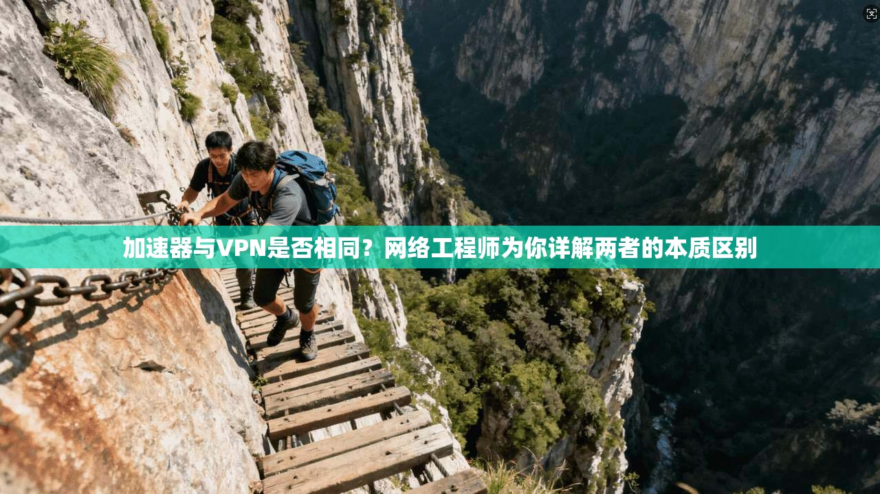 加速器与VPN是否相同？网络工程师为你详解两者的本质区别