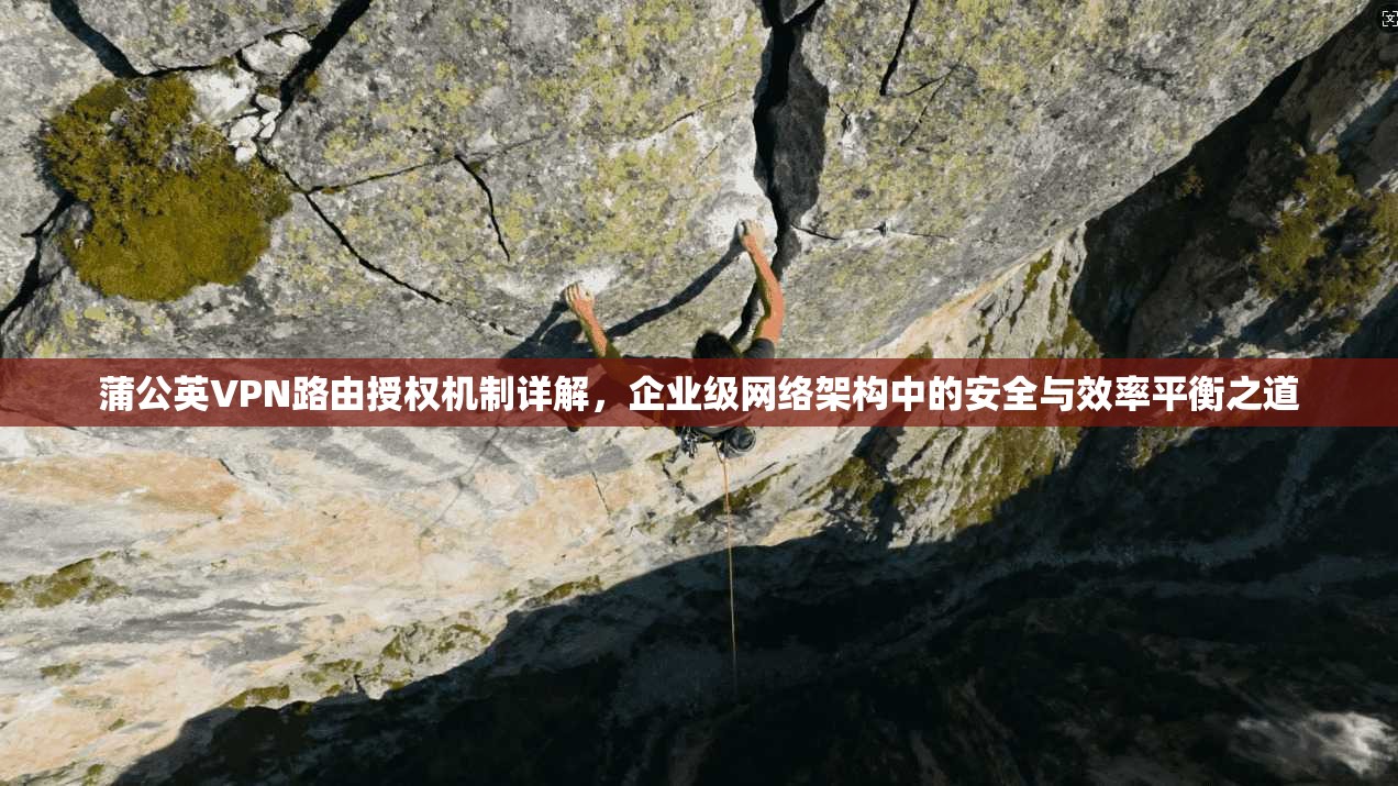 蒲公英VPN路由授权机制详解，企业级网络架构中的安全与效率平衡之道