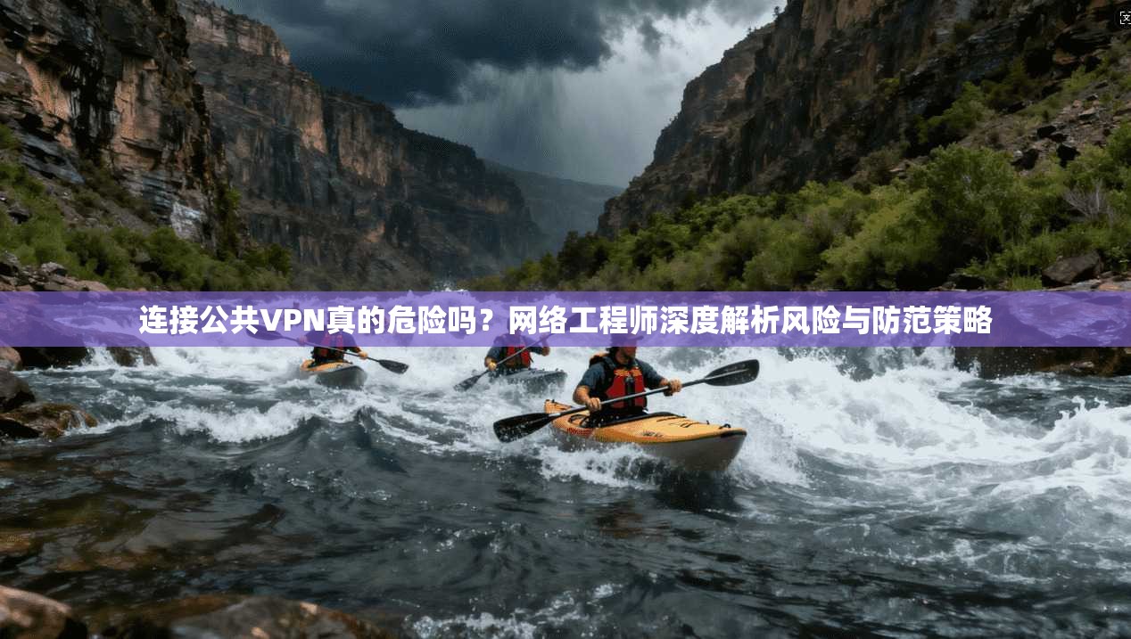 连接公共VPN真的危险吗?网络工程师深度解析风险与防范策略
