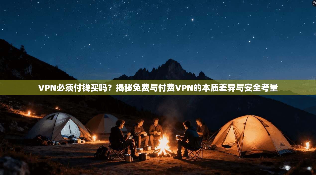 VPN必须付钱买吗?揭秘免费与付费VPN的本质差异与安全考量