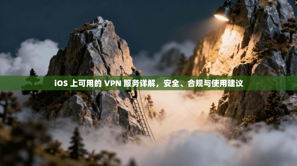 iOS 上可用的 VPN 服务详解,安全、合规与使用建议