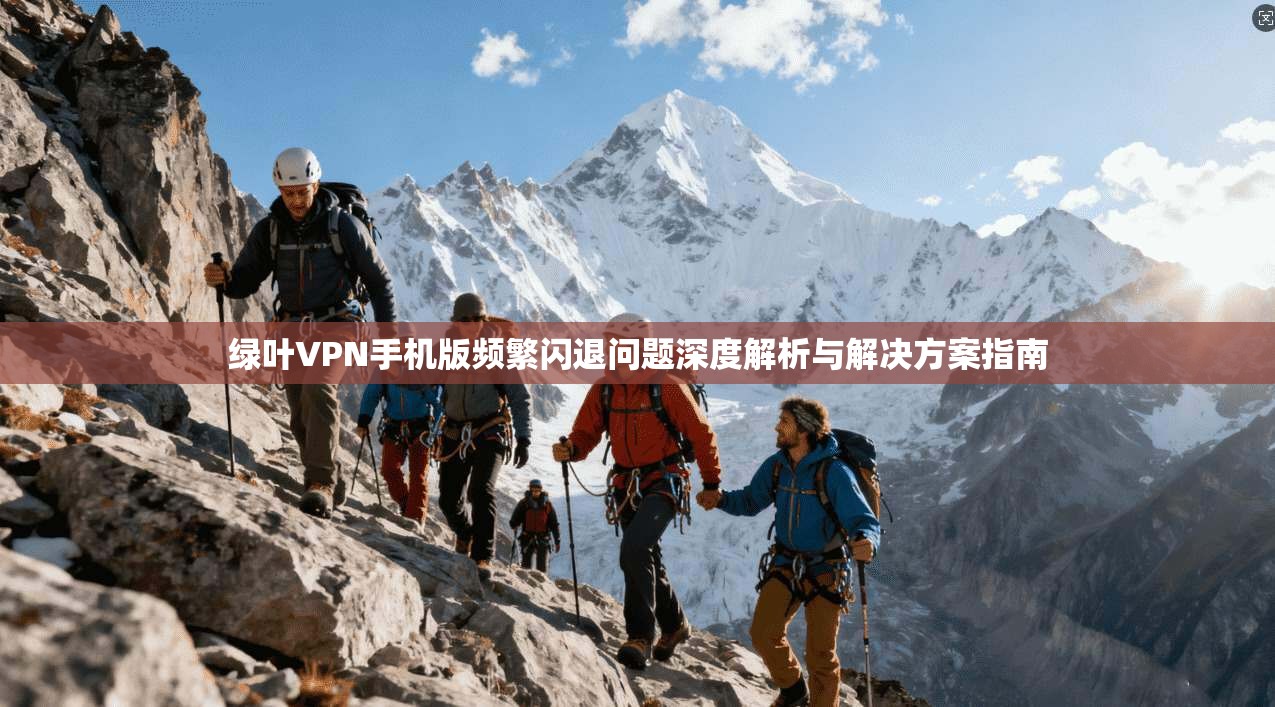 绿叶VPN手机版频繁闪退问题深度解析与解决方案指南