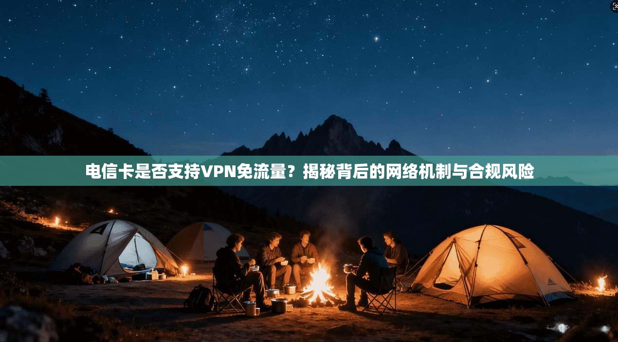 电信卡是否支持VPN免流量？揭秘背后的网络机制与合规风险