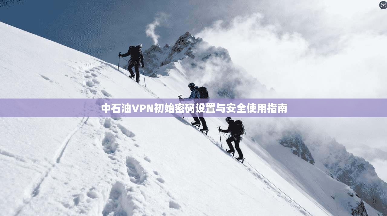 中石油VPN初始密码设置与安全使用指南