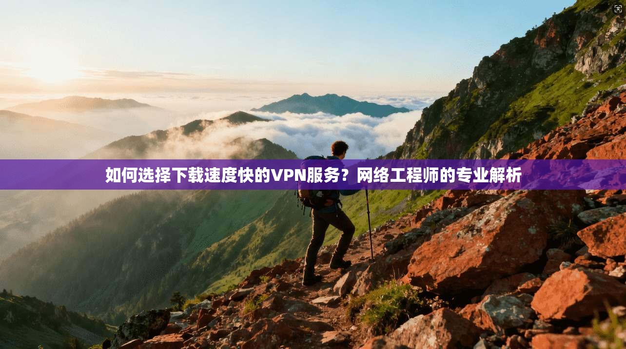 如何选择下载速度快的VPN服务？网络工程师的专业解析