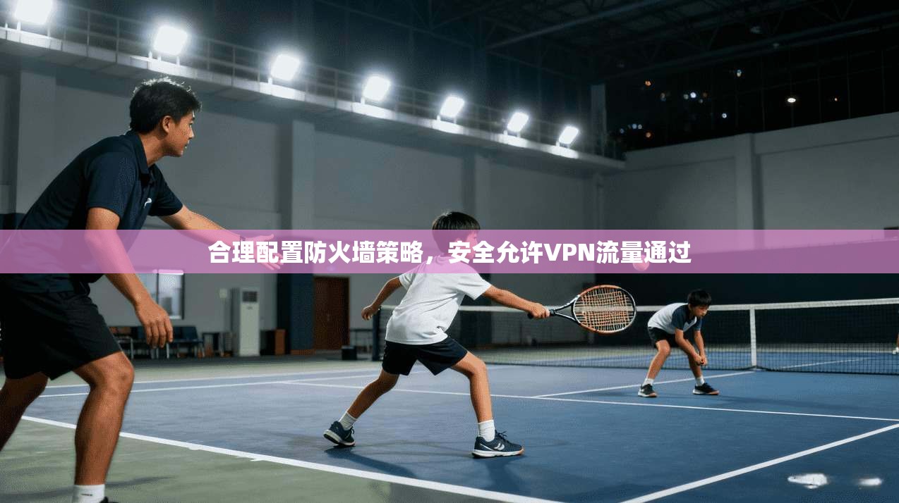 合理配置防火墙策略，安全允许VPN流量通过