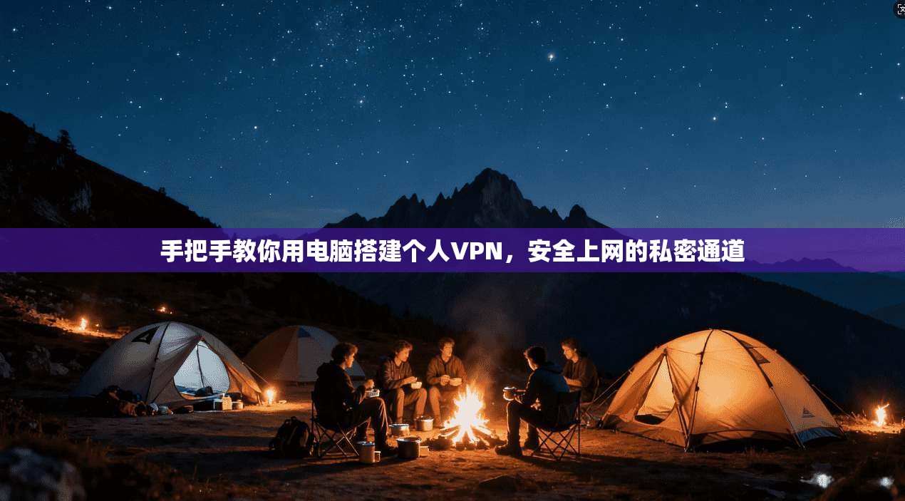 手把手教你用电脑搭建个人VPN,安全上网的私密通道