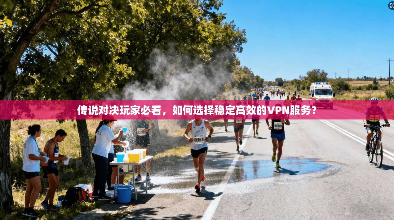 传说对决玩家必看,如何选择稳定高效的VPN服务?