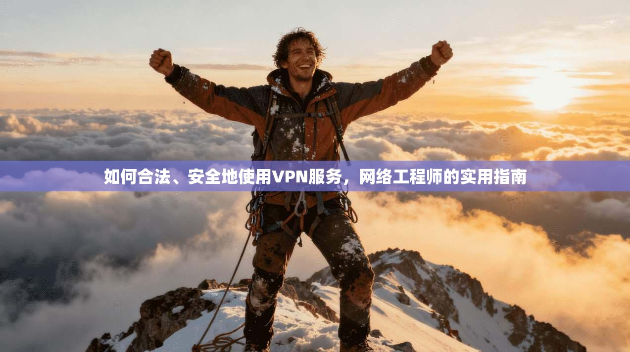 如何合法、安全地使用VPN服务,网络工程师的实用指南
