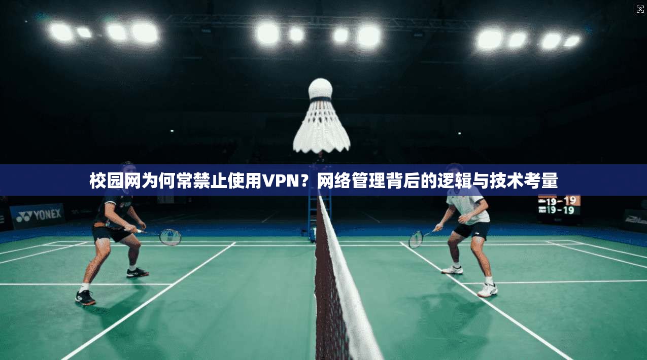 校园网为何常禁止使用VPN？网络管理背后的逻辑与技术考量