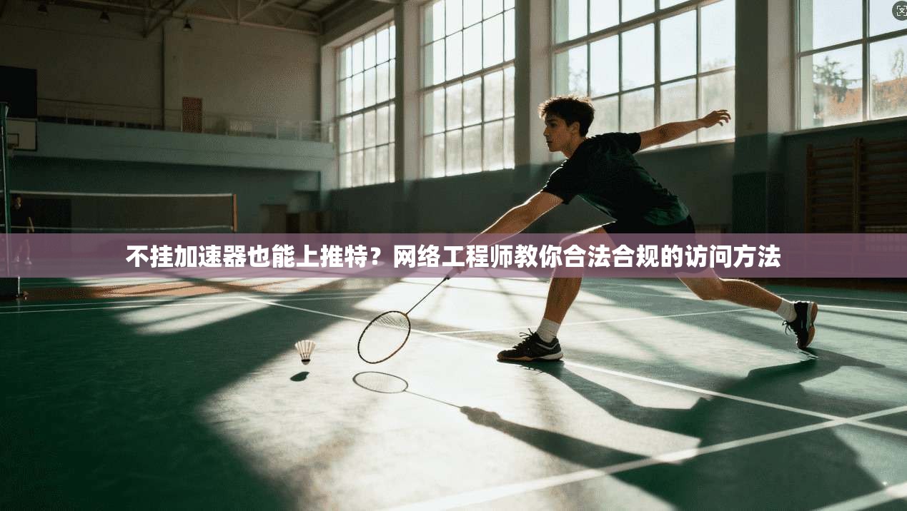 不挂加速器也能上推特？网络工程师教你合法合规的访问方法