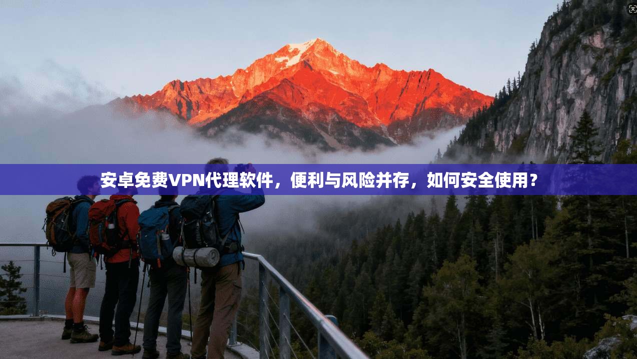 安卓免费VPN代理软件,便利与风险并存,如何安全使用?