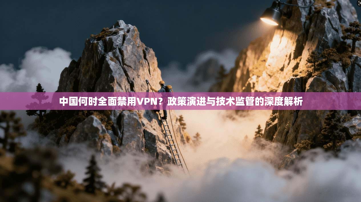 中国何时全面禁用VPN?政策演进与技术监管的深度解析